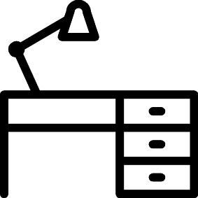 Büro-Schreibtisch
